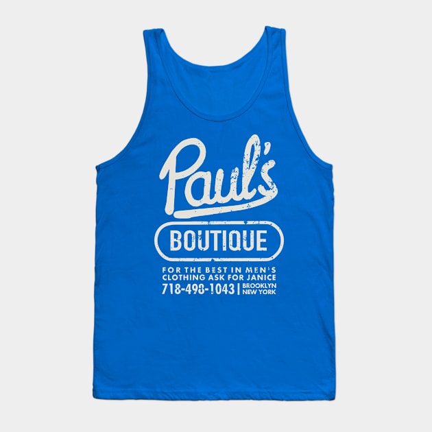 Pauls Boutique - Distressed Tank Top by Black Red Store